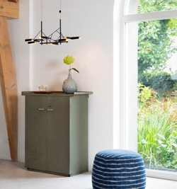 Tinkering 85 hanglamp, zwart