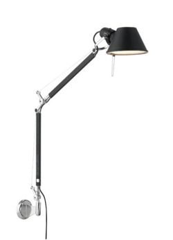 Tolomeo Mini Parete / Wandlamp, zwart