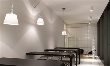 Tolomeo Sospensione Decentrata Ø36 perkament