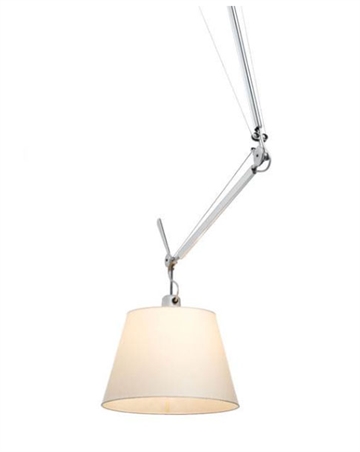Tolomeo Sospensione Decentrata hanglamp, Ø24 perkament