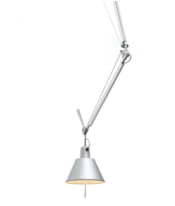 Tolomeo Sospensione Decentrata hanglamp, Alluminio