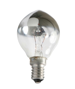 Topgespiegelde kroonlamp E14 40W