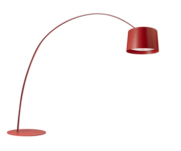 Twice as Twiggy Terra vloerlamp, Rood