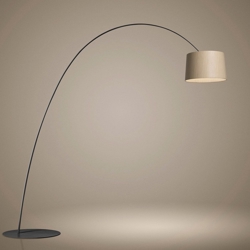 Twiggy Elle Wood LED vloerlamp, zwart