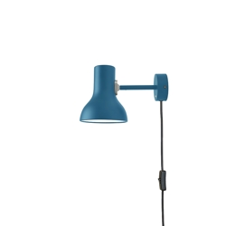 Type 75 Mini wandlamp met snoer Margaret Howell, saxon blue