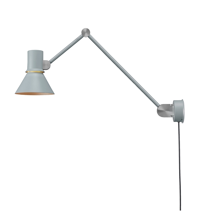 Type 80 W3 wandlamp m/snoer, grijs