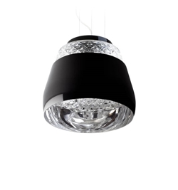 Valentine hanglamp Baby, zwart