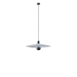 Vinyl Large hanglamp, zilver