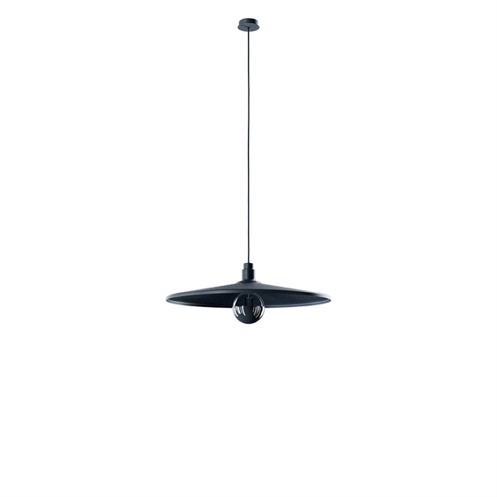 Vinyl Large hanglamp, zwart