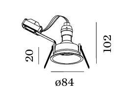 Deep 1.0 PAR16 Inbouwspot, wit