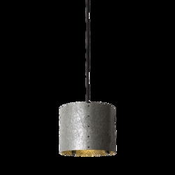 Showroomlamp: Rock hanglamp, dark grey veneer / multicolour - Ø37