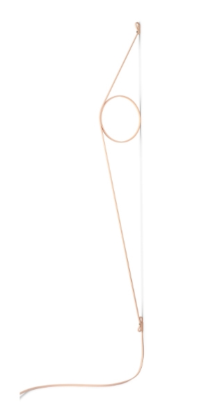 Wirering Wandlamp, Pink/Pink